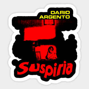 oargento-suspiria shirt Sticker